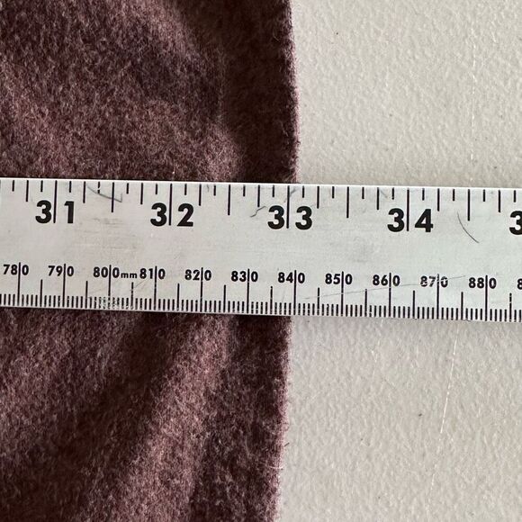 L.L. Bean Button Up LS Shacket Shirt Mens L Tall Brown Flannel Heavyweight - Picture 9 of 9